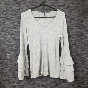 White House Black Market Grey Sweater